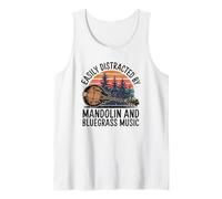 Bluegrass Roots Mandolin Music Phrase Tank Top