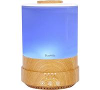 BlueHills Premium 2500 ML XL Essential Oil Diffusers for Large Room Aromatherapy Fragrance Diffuser Humidifier Combo High Mist Large air Diffuser for Essential Oils for Home Light Wood Grain F005