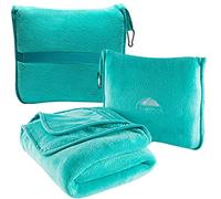 BlueHills Travel Pillow Blanket Compact Large T006