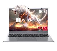 BLUEING Laptop Computer, AMD 3020e (Up to 2.6GHz), 8GB DDR4 256GB SSD (Up to 32GB + 2TB), 15.6-Inch 1080P FHD IPS Display, Win11, HDMI, Type-C, 38WH Battery, Silver, Laptops