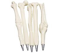 Bluelans® 5pcs Novelty Ball Point Pens in Bone Shape, Blue Ink, Great for Doctors, Nurses, Medics (5pcs - Bone Shape)