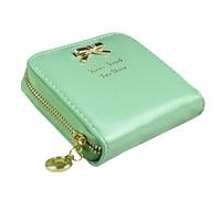 Bluelans® Fashion Women Lady Faux Leather Wallet Purse Card Holders Mini Handbag (Green)