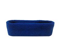 Bluelans® Head Band, Terry Cloth Headband, Sweat Band, Sweatband - 12 Colours - Sports/Leisure (Sapphire Blue)