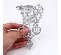 Bluelans® Metal Cutting Dies Embossing Stencil Template for DIY Scrapbook Album Paper Card Craft Decoration (Xmas Ball Cutting Dies)