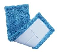 Bluelans® Mop Refill Replacement Mop Heads Cleaning Pads, Removable & Washable (Blue)