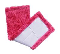 Bluelans® Mop Refill Replacement Mop Heads Cleaning Pads, Removable & Washable (Rose Red)