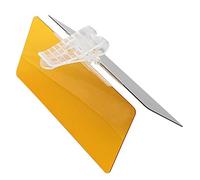 Bluelans® New Sun Shield Anti Glare Anti-dazzle Clip-on Auto Car Sun Visor Mirror
