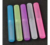 Bluelans® Pink Travel Toothbrush Holder Case