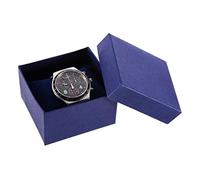 Bluelans® Plain Wacth Gift Box Bracelet Bangle Gift Case Wrist Watch Box Jewelry Boxes (Blue)