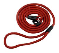 Bluelans® Pro Pet Dog Nylon Rope Adjustable Training Leash Slip Lead Strap Traction Collar (Red)