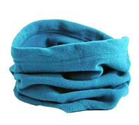 Bluelans® Unisex Mens Ladies Super Soft Fleece Snood. Scarf, Hat, Neck Warmer Garter, Hood, Balaclava for Skiing, Hiking (Lake Blue)