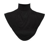 Bluelans® Women's Detachable Moslem Islamic Hijab Collar Neck Cover Loop Scarf Black