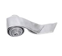 Bluelans® Women's Faux Leather Self Tie Bowknot Wrap Obi Belt Cinch Waist Band (Silver)