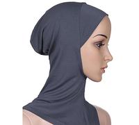 Bluelans® Women's Islamic Full Cover Turban Head Wear Neck Chest Cover Bonnet Hat Hijab Cap Under Scarf (Grey)