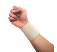 Bluelans® Wrist Support Strap - Adjustable Wrist Wrap Sports Bandage - for Men & Women (Beige)