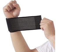 Bluelans® Wrist Support Strap - Adjustable Wrist Wrap Sports Bandage - for Men & Women (Black)