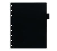 Blueline MiracleBind Notebook Accessory, Pen Holder with Elastic Loop, Black Poly (AFA9050PH)