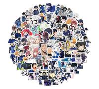 BLUELOCKs Stickers 100Pcs Isagi Yoichi Graffiti Decal Bachira Meguru Figure Decal for Tablets Mug Skateboard Bike Helmet Decoration Stickers