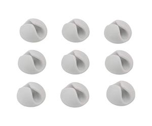 Bluelounge CableDrop-Mini Multi Purpose Cable Clip for Apple Device, Smartphone and Table - White