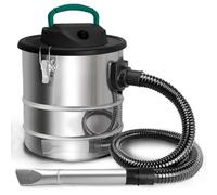 BLUEMARS Fire Ash Vacuum Cleaner 1000W 20L - Industrial Ash Dust Extrator Bucket - Home & Workshop Cylinder Vacuum Cleaner -Ash Dust Collector For Fireplace,Woodworking,Fire Pits,Stoves and Chimineas