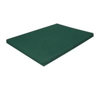 Bluemoon Bedding Dog Crate Mat Waterproof & Non-Slip-5cm Thick Pet Bed With Removable Washable Zipper Cover For Dogs & Cats, Indoor Outdoor Cushion Pad,Large XXL 70x95cm All Breeds (Green)
