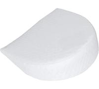 Bluemoon Bedding Pregnancy Wedge Pillow for Sleeping, Maternity Wedge Pillow for Back Support,Foam Belly Wedge Pillow for Side Sleeping for Belly Support White