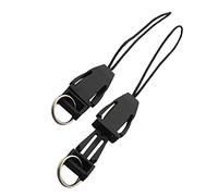 Bluemoona 100 PCS - Plastic Detachable Lanyard Wrist Strap Lariat Handy 4 Phone Key Ring Flat by Buckles