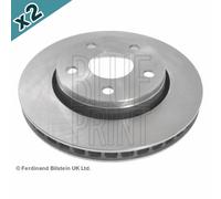 Blueprint ADA104335 Brake Disc Front Coated 302mm Diameter Fits Jeep Wrangler