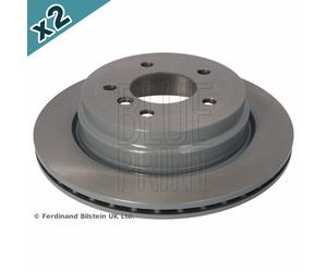 Blueprint ADB114309 Brake Disc Rear Coated Fits BMW 1 Series 3 Series X1