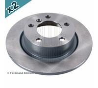 Blueprint ADB114313 Brake Disc Rear Coated Fits Mini Countryman Paceman