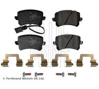 Blueprint ADBP420030 Brake Pad Set Rear 105mm Length With Fastenings For Audi Q3