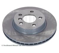 2x Brake Discs Pair Vented fits BMW i3 I01 65 Front 2017 on 280mm Set Blue Print