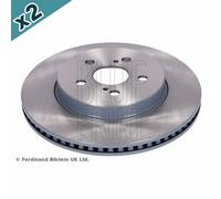 BLUEPRINT ADBP430132 Brake Disc Front Coated Fits Toyota Corolla Prius PHV