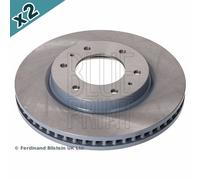 BLUEPRINT ADBP430225 Brake Disc Front Fits Mitsubishi L200 / Triton Shogun Sport