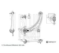BLUEPRINT ADBP860197 Wheel Suspension Control/Trailing Arm Front Left Fits Honda