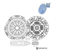 Blueprint ADC430129 Clutch Kit Three Piece Premium For Smart Forfour 2004 - 2006