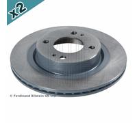 Blueprint ADC443132 Brake Disc Front Fits Mitsubishi Mirage / Space Star