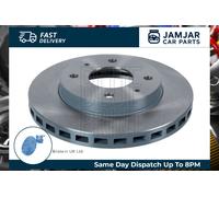 Blue Print Brake Discs ADC44321 - 2x Vented Front Pair, fits MITSUBISHI LANCER Mk5/Mk6/Mk7 1.6/1.8