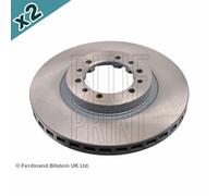 Blueprint ADC44348 Brake Disc Front Fits Mitsubishi Challenger / Shogun Sport