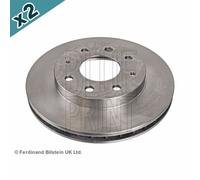 Blueprint ADC44350 Brake Disc Front Coated Fits Mitsubishi RVR Space Wagon