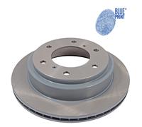 Blue Print Pair of Internally Vented Painted Brake Disc Rotor ADC44379 fits REAR