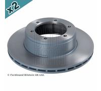 Blueprint ADC44399 Brake Disc Front Coated Fits MITSUBISHI FUSO (MITSUBISHI)