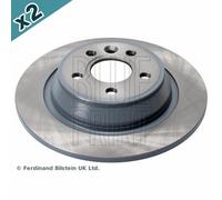 Blueprint ADF124301 Brake Disc Rear Fits Ford Focus Galaxy Kuga S-Max Land Rover