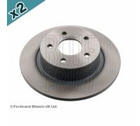Blueprint ADF124328 Brake Disc Rear Fits Ford Tourneo Connect Transit Connect