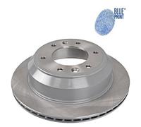 Blue Print Pair of Internally Vented Painted Brake Disc Rotor ADG043150 REAR