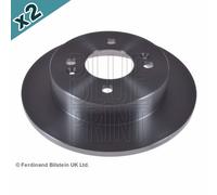 Blueprint ADG043211 Brake Disc Rear Coated 234mm Outer Diameter Fits Hyundai i10