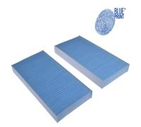 Blueprint ADH22510 Cabin Filter Set 225 mm Long Fits Honda Civic 2000 - 2005