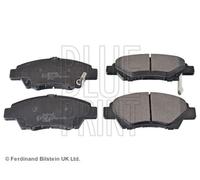 Brake Pads Set fits HONDA JAZZ Mk3 1.4 Front 2008 on L13Z1 Blue Print Quality