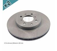 BLUEPRINT ADH243114 Brake Disc Front Fits Honda Civic Insight Jazz Lotus Rover