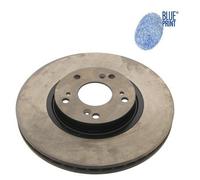 2x Brake Discs Pair Vented fits HONDA ACCORD CL7, CM1 2.0 Front 03 to 08 300mm